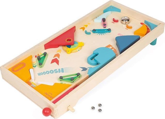 Janod Gra zręcznościowa Pinball 5+ Janod