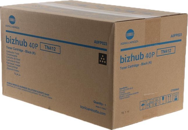 Toner Konica Minolta TN-412 Black Oryginał (A0FP023)