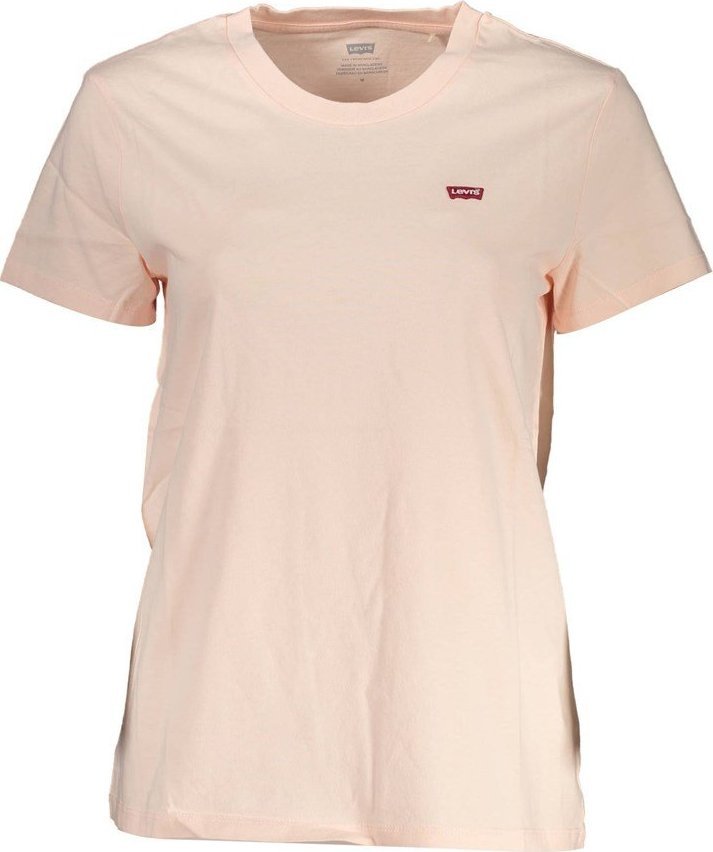 Levis DAMSKI T-SHIRT Z KRÓTKIM RĘKAWEM LEVI'S RÓŻOWY XL