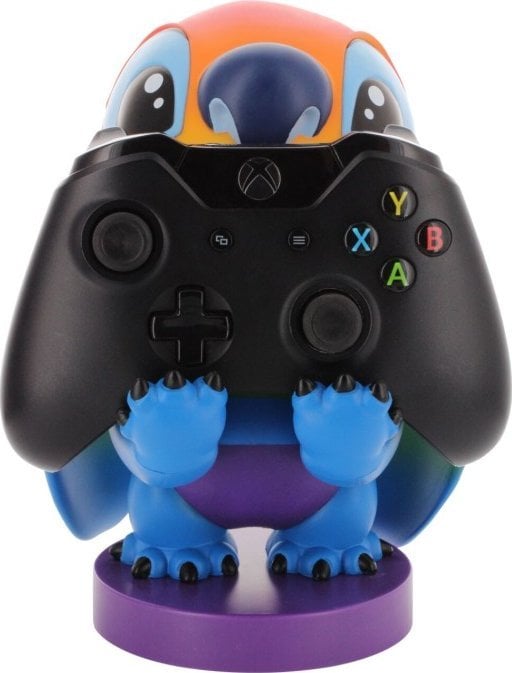 Cable Guys Exquisite Gaming stojak na smartfon / kontroler Cable Guys Disney Lilo i Stitch - Tęczowy Stitch (20 cm)
