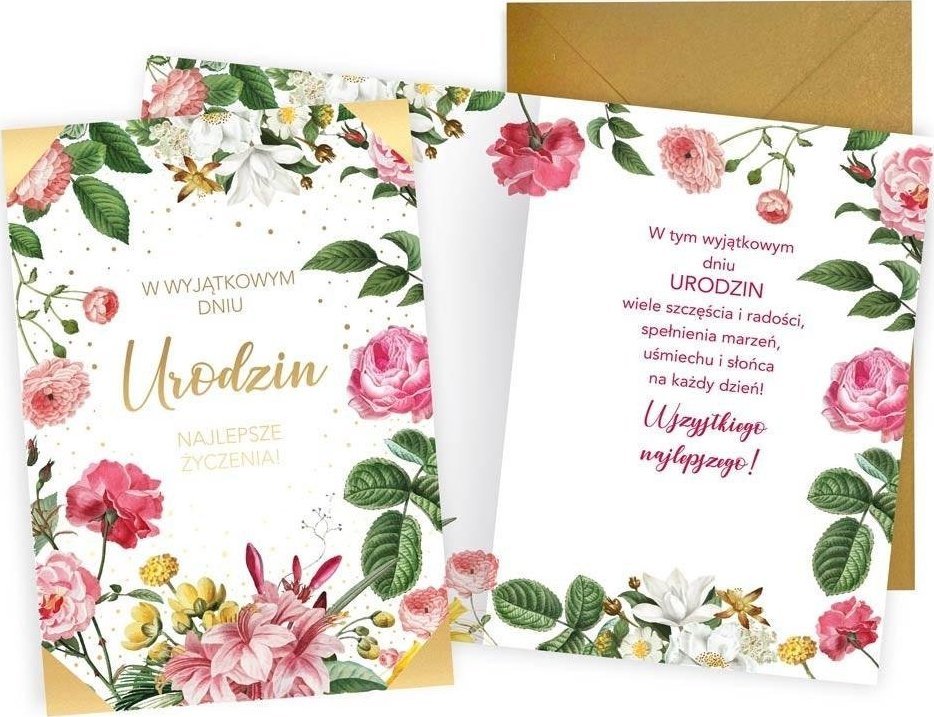 KUKARTKA Karnet Urodziny