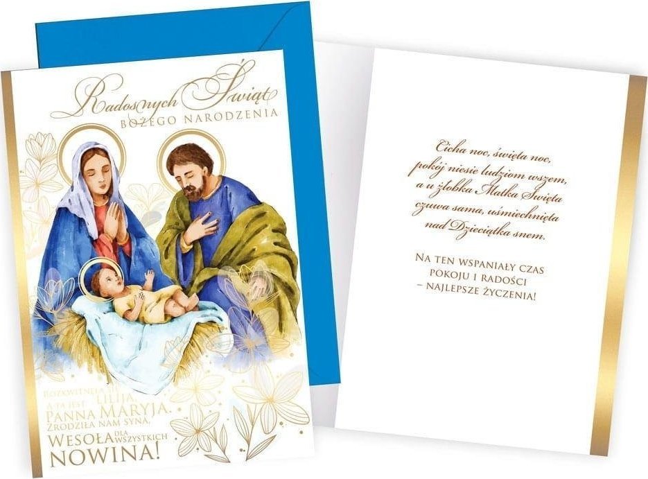 KUKARTKA Karnet Boże Narodzenie