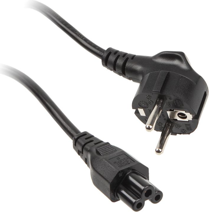 Kabel zasilający Kolink Schuko - 3pin, 1.8m, czarny (KKTP01N)