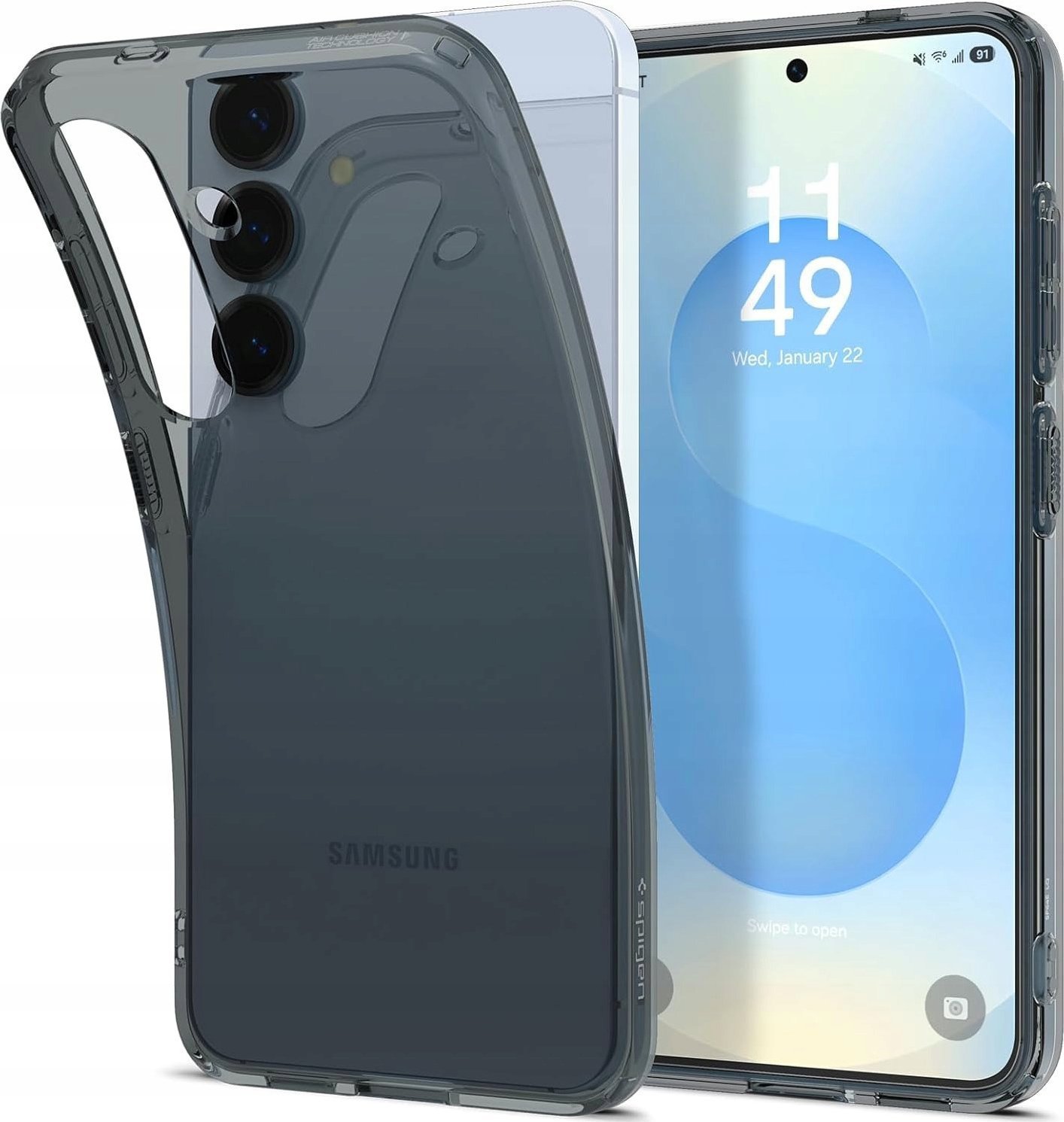 Spigen Liquid Crystal case for Samsung Galaxy S25+ space cristal