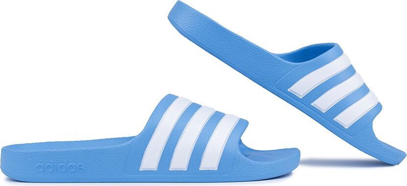 Klapki dla dzieci adidas Adilette Aqua Slides niebieskie ID2621 30