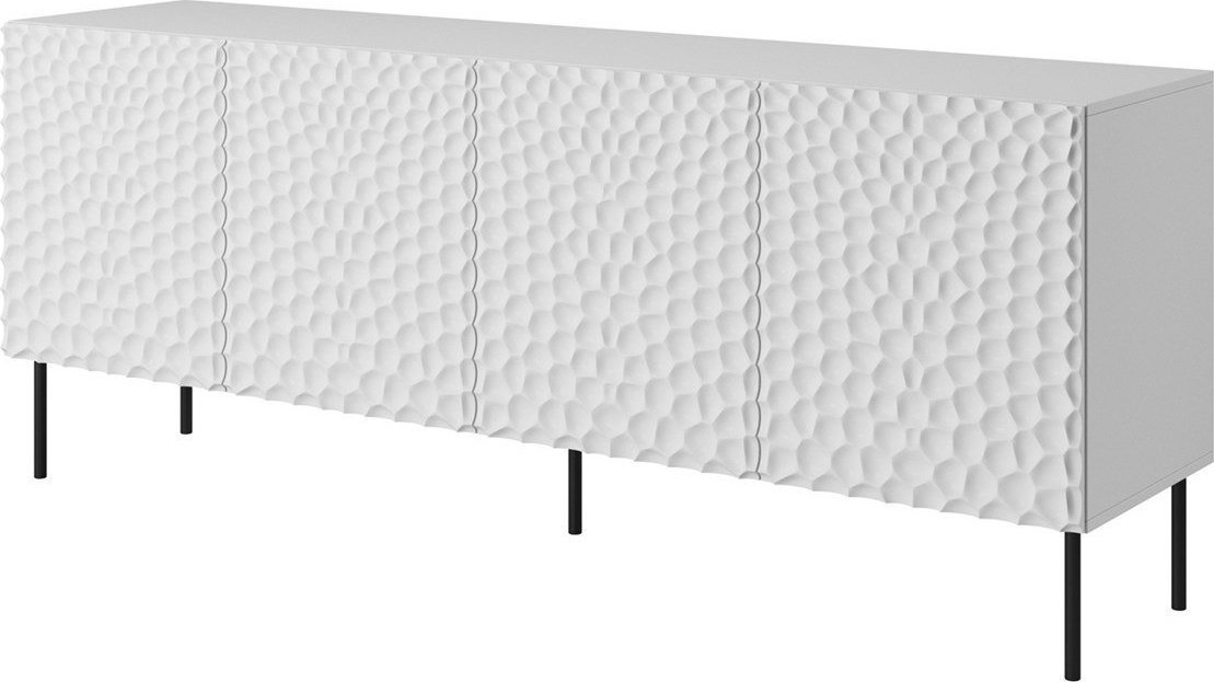 Cama Meble Komoda HOLE 190x40,5xH74,5 biały mat