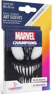 Gamegenic Gamegenic: Marvel Champions Art Sleeves (66 mm x 92 mm) Venom 50+1 szt.