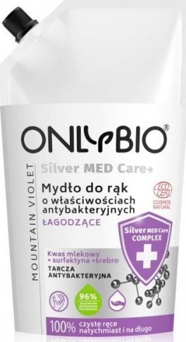 Only Bio Onlybio Silver Med Care+ łagodzące mydło do rąk