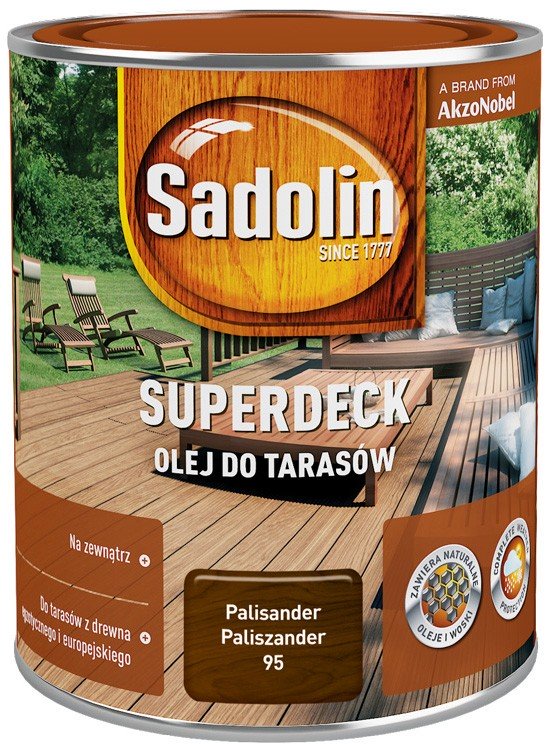 Dulux Sadolin Superdeck - olej do tarasów wenge 0,75L