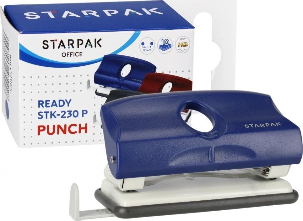 Dziurkacz Starpak DZIURKACZ 0,8/80 GRA READY 230P STK PUD 12/144