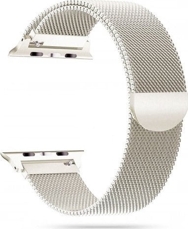 Tech-Protect Pasek Tech-Protect MilaneseBand na Apple Watch 4 / 5 / 6 / 7 / 8 / 9 / SE / Ultra 1 / 2 (42/44/45/49 mm) - beżowy