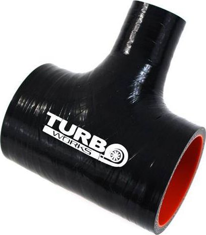 TurboWorks Łącznik T-Piece TurboWorks Pro Black 51-15mm