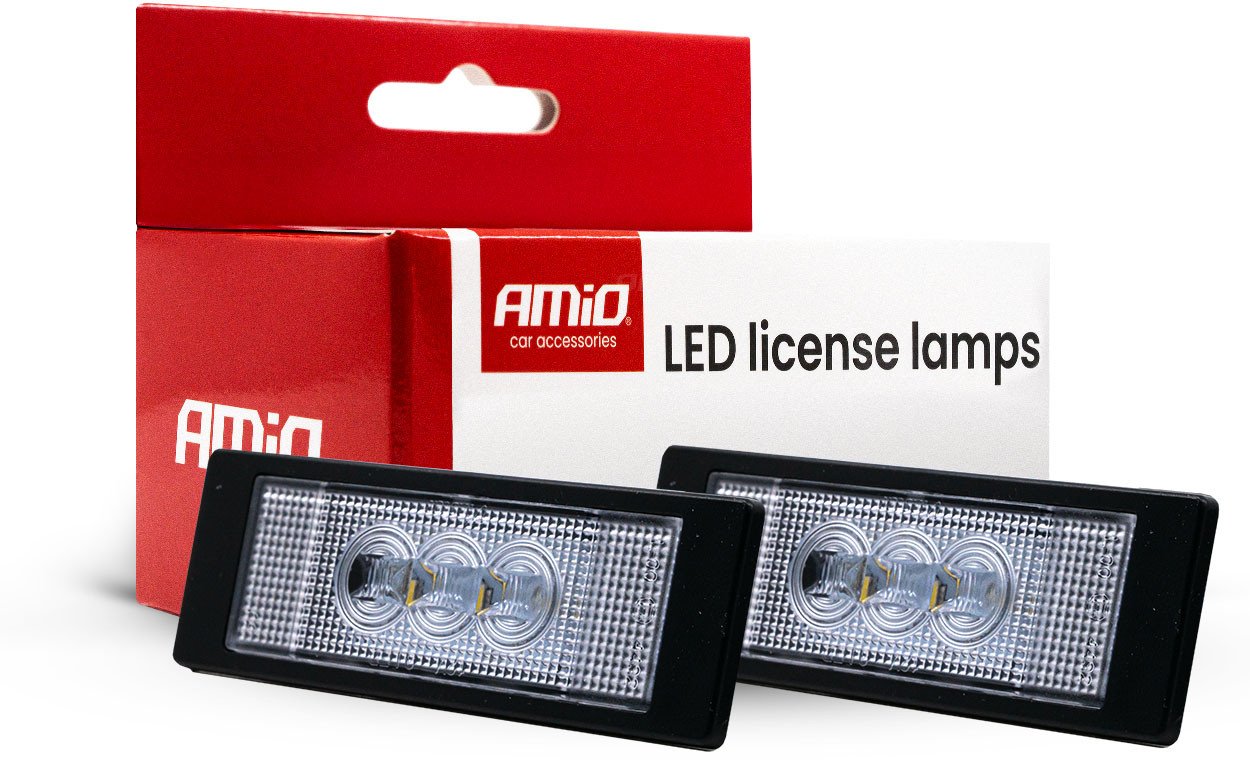 Podświetlenie tablicy rejestracyjnej clp22 bmw, fiat amio-04565