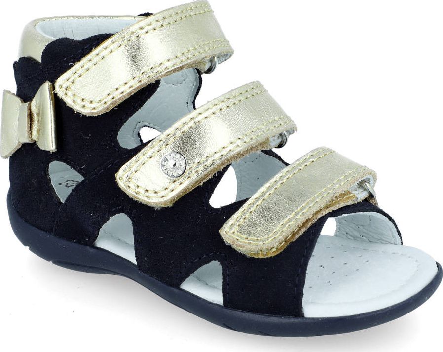 Bartek Sandały profilaktyczne BARTEK 11707 granatowy złoty 23