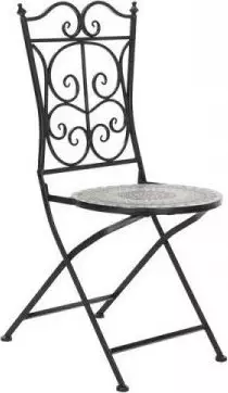 DKD Home Decor Zhradn stolika DKD Home Decor Czarny 39 x 50 x 93 cm Ceramika Wielokolorowy Kuźnia (39 x 50 x 93 cm)