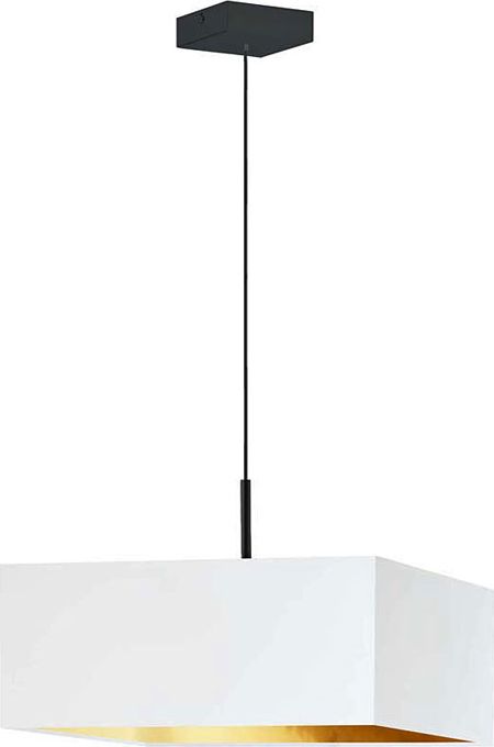 Lampa wisząca Lumes Kwadratowy żyrandol glamour na czarnym stelażu - EX863-Bogoto - 5 kolorów Czarny