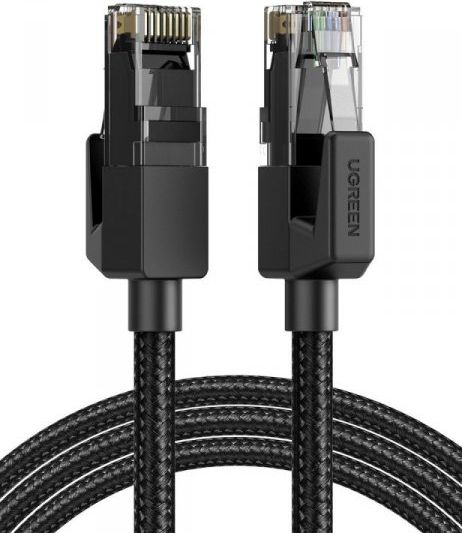 Ugreen NW135 RJ45 - RJ-45 . Cat.6, U/UTP, 1m. czarny (UGR1020BLK)