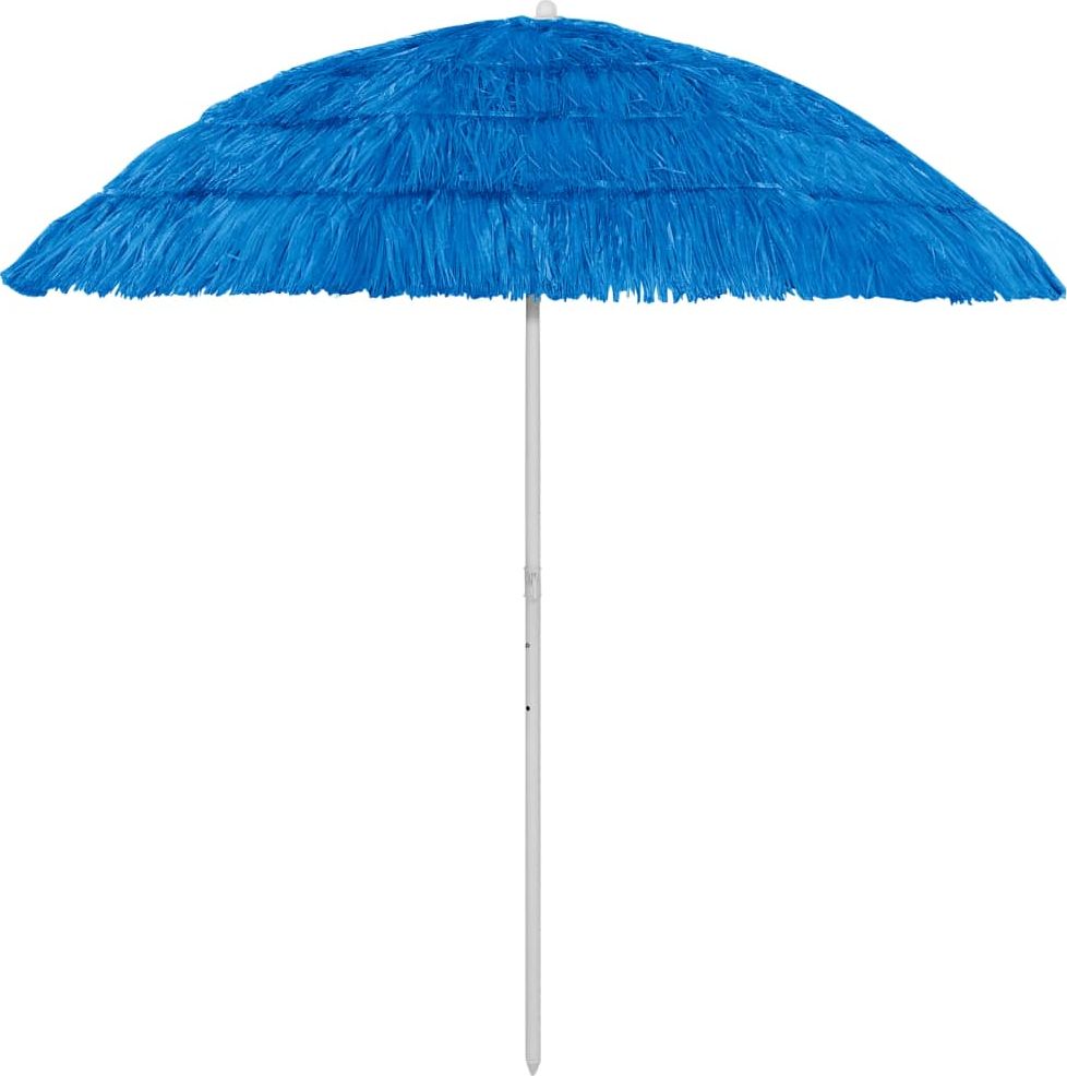 vidaXL Parasol plażowy niebieski 240 cm