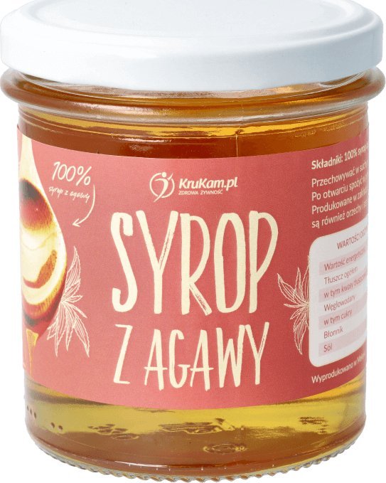 KruKam Syrop z agawy 415g (300ml)