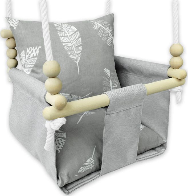 Huśtawka Elior Kubełkowa huśtawka dla niemowlaka piórka - Beti