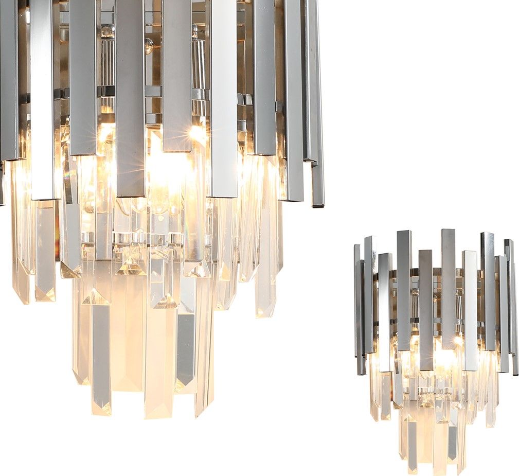 Kinkiet Milagro Kinkiet ścienny do salonu glamour Milagro ASPEN ML5995