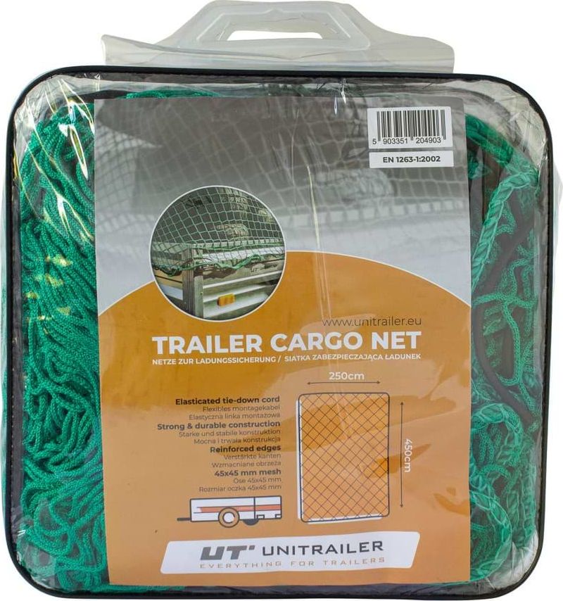 UNITRAILER Siatka zabezpieczająca UNITRAILER do przyczepy - rozmiar 2.0x1.5 m