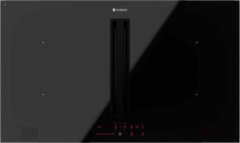 Płyta grzewcza Globalo PŁYTA INDUKCYJNA Z OKAPEM GLOBALO PLANTIS 90.1 BLACK