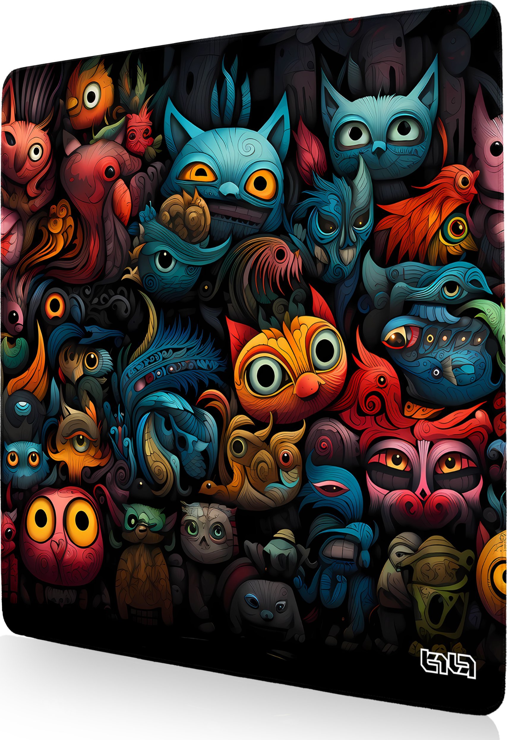 Podkładka Tilt DUŻA PODKŁADKA POD MYSZKĘ Widownia Cudacznych Potworów 50x50 TILT Prezent