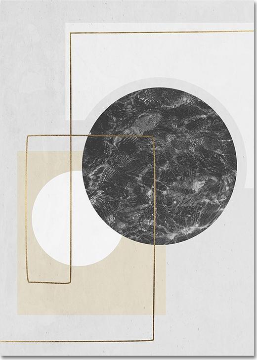 ART-POL Obraz na płótnie 50x70cm planety