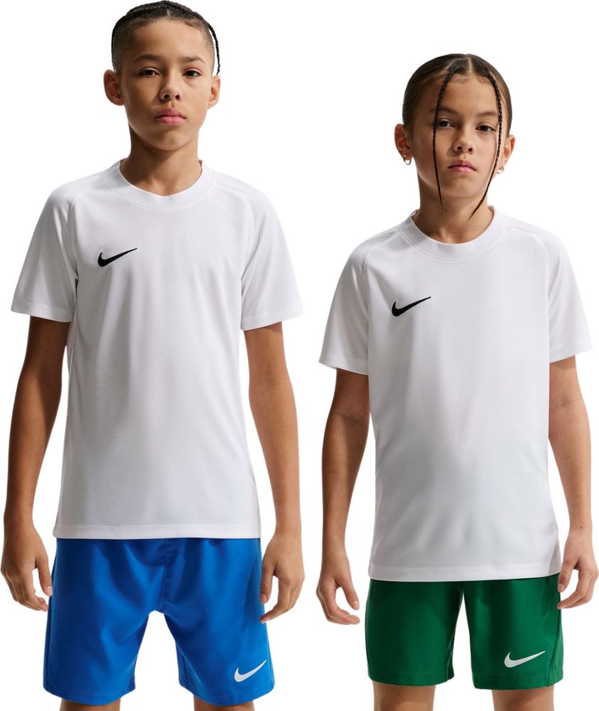 Koszulka dla dzieci Nike Dri-Fit Park VIII biała HV8182 100 S