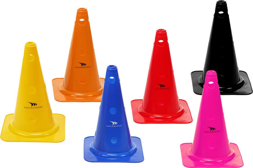 YakimaSport Pachołek wysoki z dziurami 38 cm