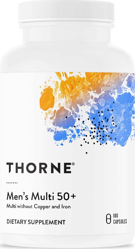 Thorne Thorne Research Men's Multi 50+ (Multiwitamina dla Mężczyzn po 50-ce) 180 Kapsułek