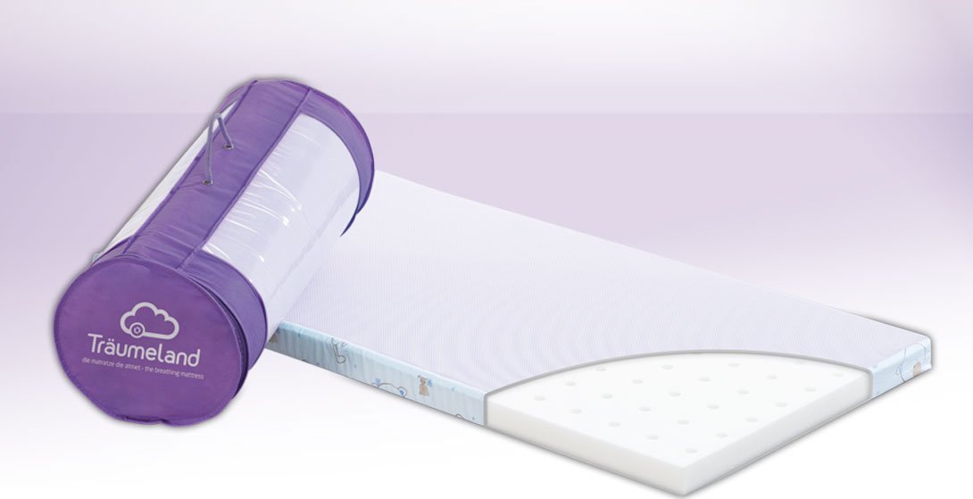 Traumeland Materac Air do łóżeczka turystycznego 120x60 cm