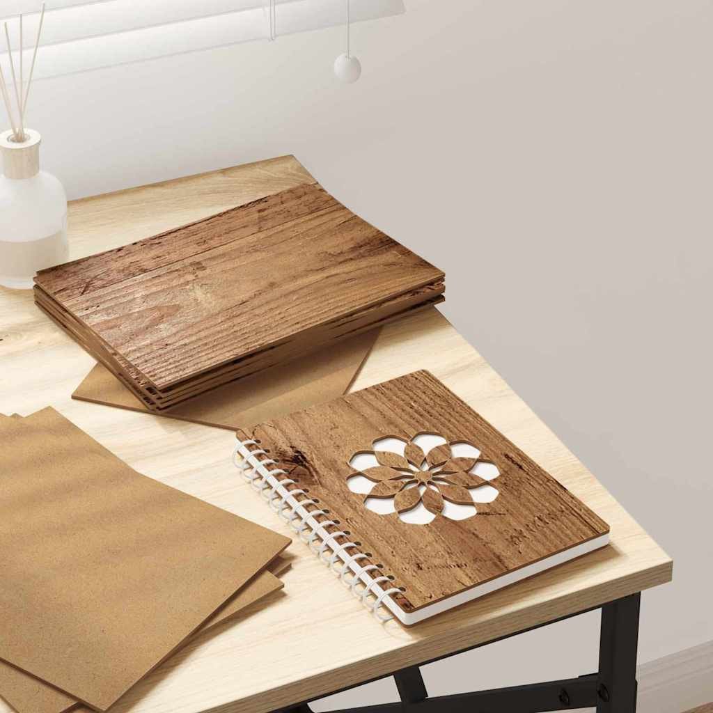 vidaXL Panele Dekoracyjne 150 pcs Stare drewno 21 x 30 x 0.3 cm