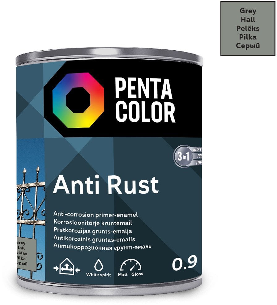 ANTICOR PAINT ANTI-RUST GREY 0.9L