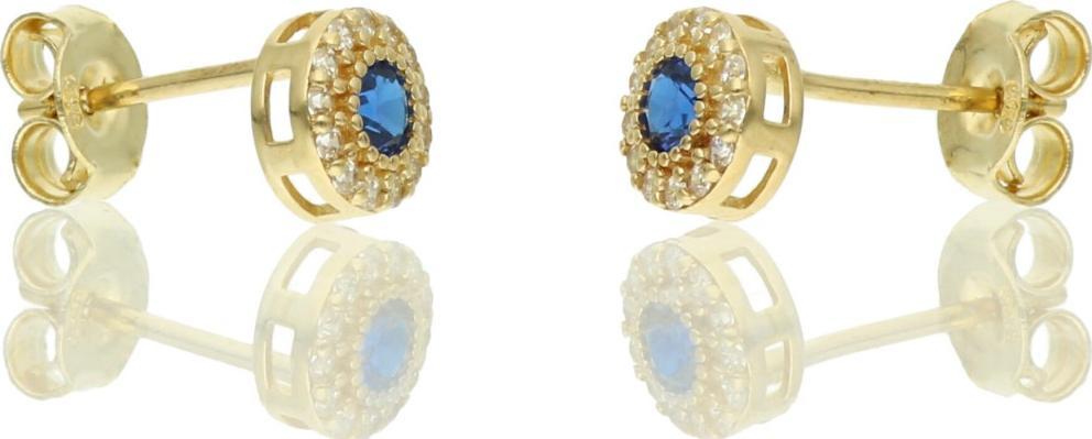 Rosanto Małe złote kolczyki sztyft 585 14k