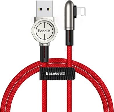 Kabel USB Baseus USB-A - Lightning 1 m Czerwony