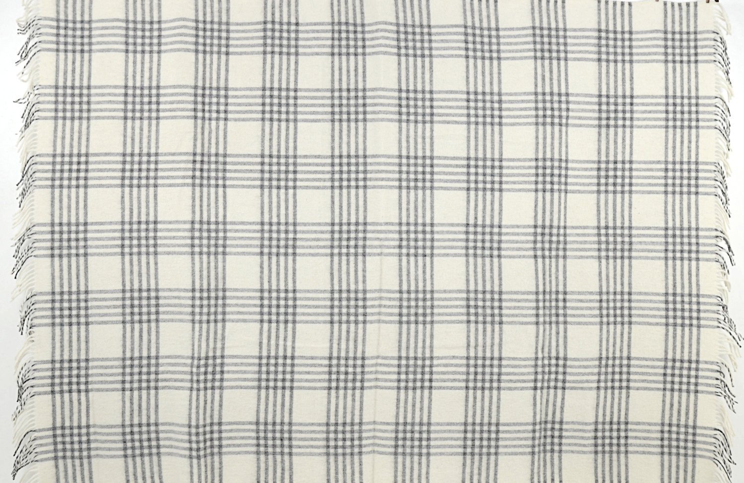 estilex Koc Z Wełny Nowozelandzkiej 150X200 Krata Nz0702