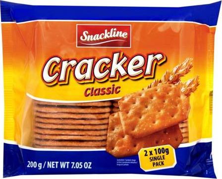 Snackline Snackline Krakersy Solone 200 g