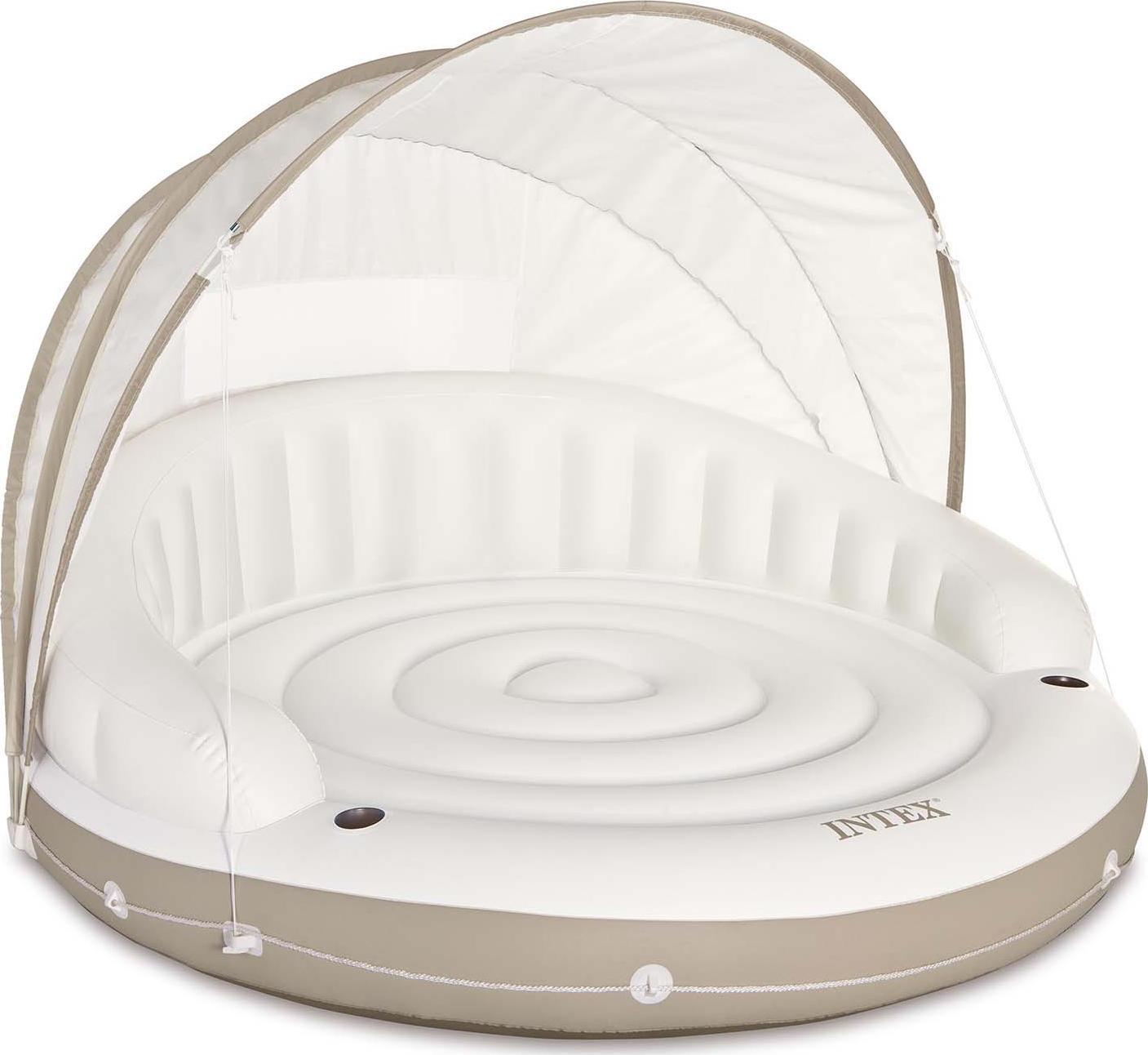 Intex Wyspa-materac z zadaszeniem - 58292