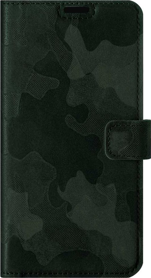 Surazo Etui na telefon Surazo ze skóry naturalnej Wallet case - Moro Zielony