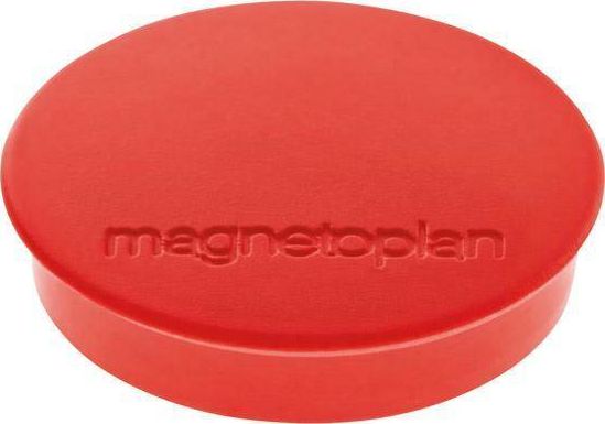 Magnetoplan Magnesy Discofix Standard 0.7 kg 30 mm 10szt czerw