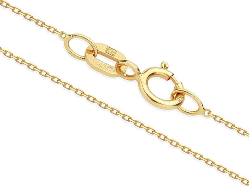 Lovrin Złoty łańcuszek 585 splot ankier 45cm