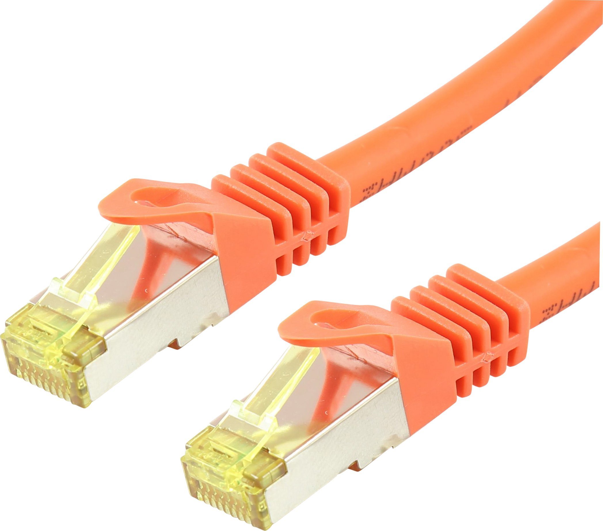 LOGON LOGON TCR6ASS0025O kabel sieciowy Pomarańczowy 0,25 m Cat6a S/FTP (S-STP)