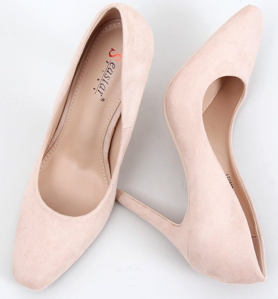 Inello SZPILKI DAMSKIE BEŻOWE LE080P BEIGE