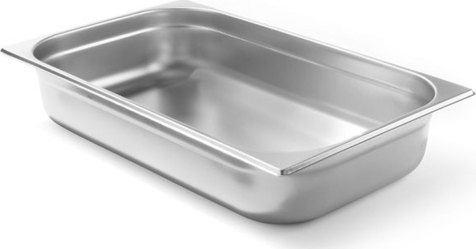Hendi Pojemnik GN 1/1 wys. 100 mm ze stali nierdzewnej - Hendi 800133 Pojemnik GN 1/1 wys. 100 mm ze stali nierdzewnej - Hendi 800133