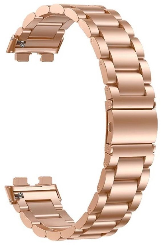 BRANSOLSTALOWA BRANSOLETA HUAWEI BAND 8 / HUAWEI BAND 8 / 9 / 10 GOLDEN ROSE