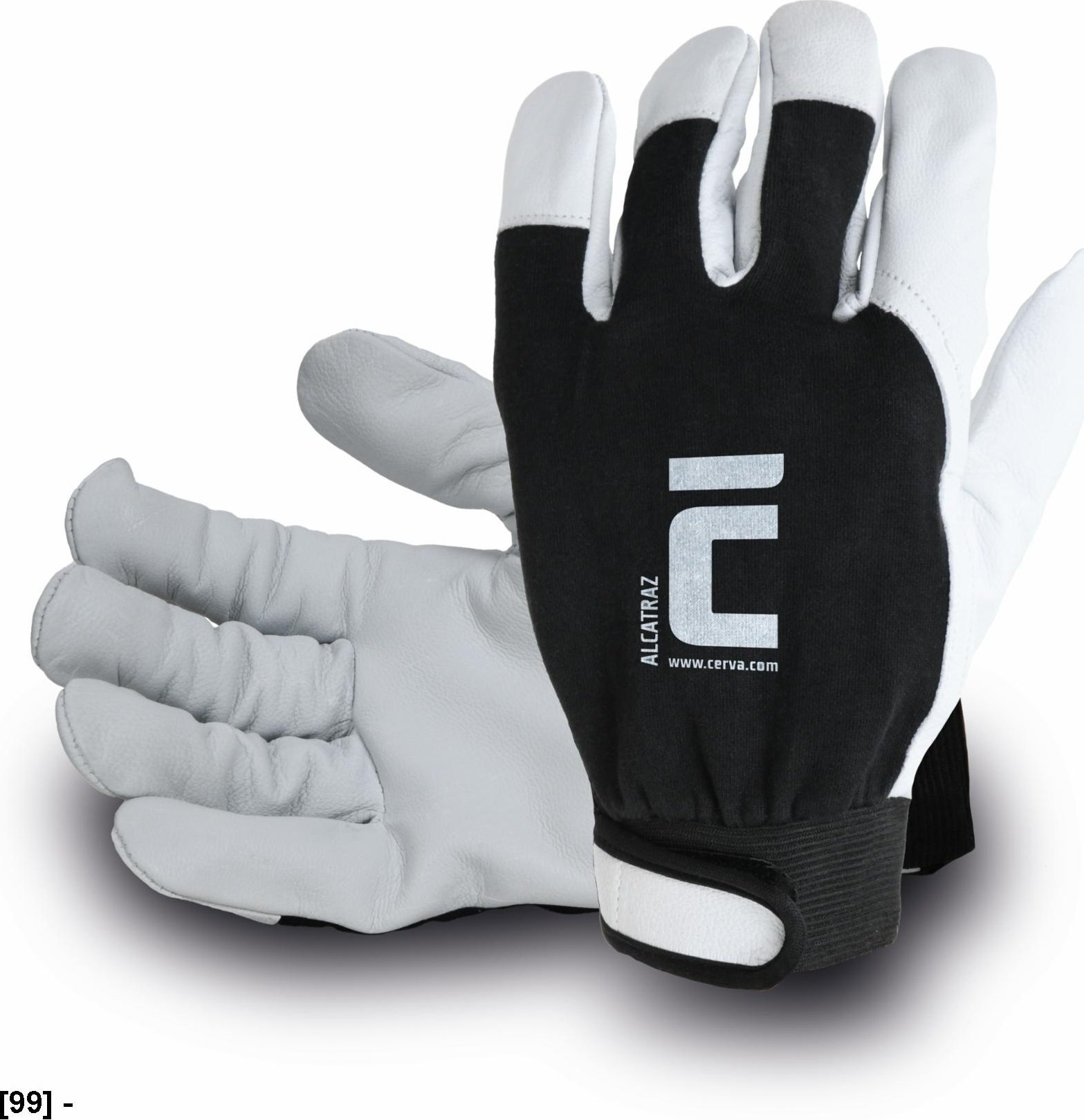 CERVA ALCATRAZ - rękawice mechaniczne wzmacniane skórą 8