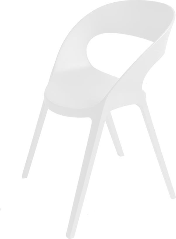 Resol Krzesło Carla białe