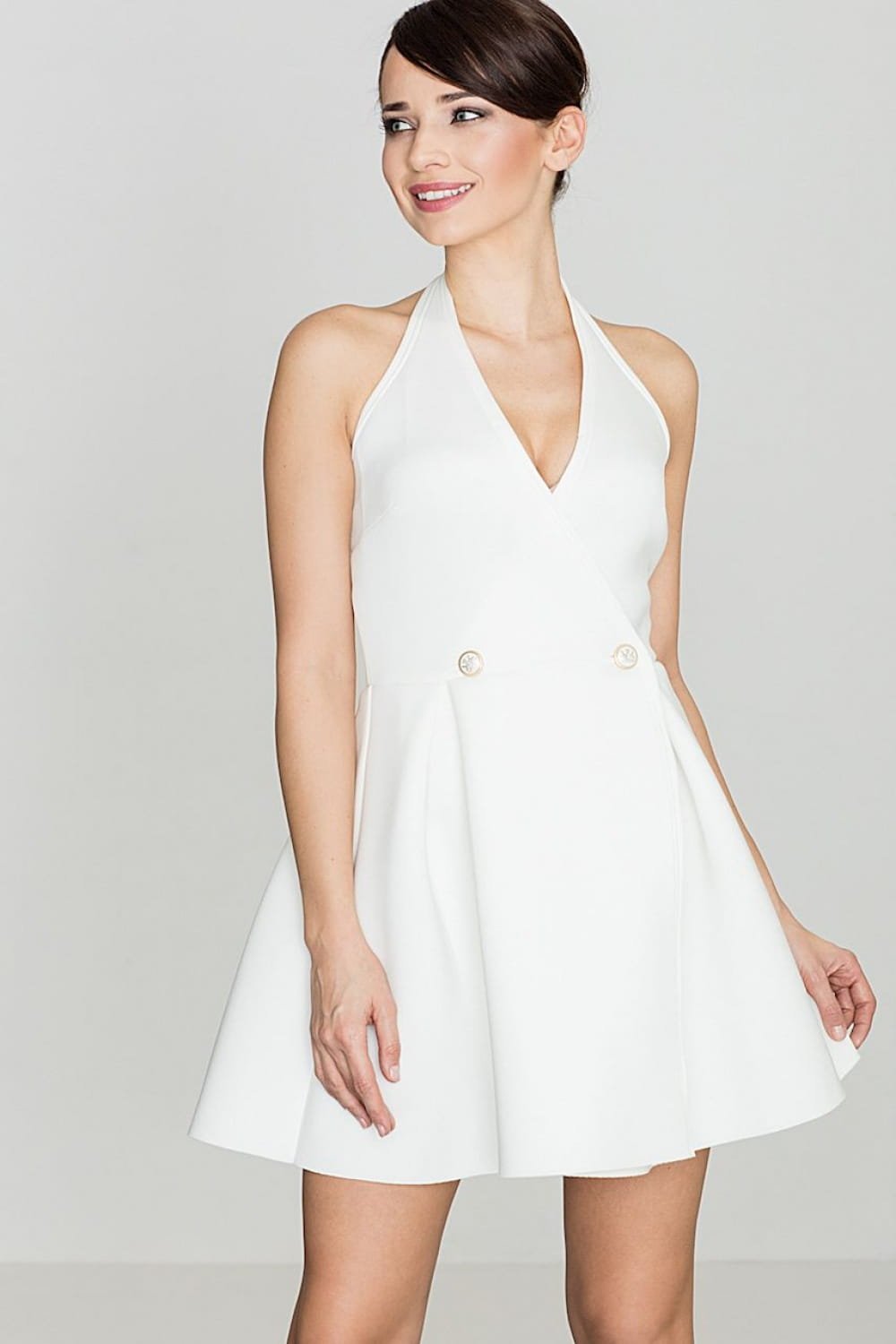 Lenitif Sukienka Model K386 Ecru